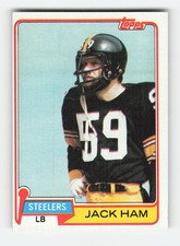 1981 Topps #235 Jack Ham Near Mint or Better