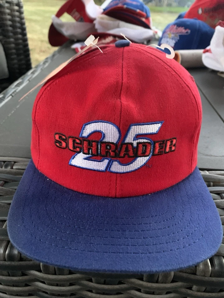 Vintage 90s NASCAR Ken Schrader Racing Snapback Hat (New W Tags) - Image 3 of 4