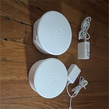 Motorola Mesh MH7602 Wi-Fi Router System 2 Units Wireless Wired Ethernet White