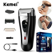 Imagen de Men's USB Electric Shaver Trimmer Razor Hair Beard Shaving Machine Rechargeable
