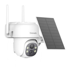 2K 3MP Solar Security Camera Outdoor, 360  PTZ WiFi Camera, PIR Human Detection
