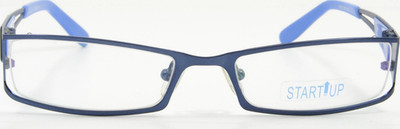 STARTUP BI 2490 Blau Vollrand Brillenfassung 52-18-135 Neu