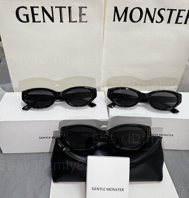 GentleMonster Sunglasses Rococo 01 Black Frame Black Lenses | eBay