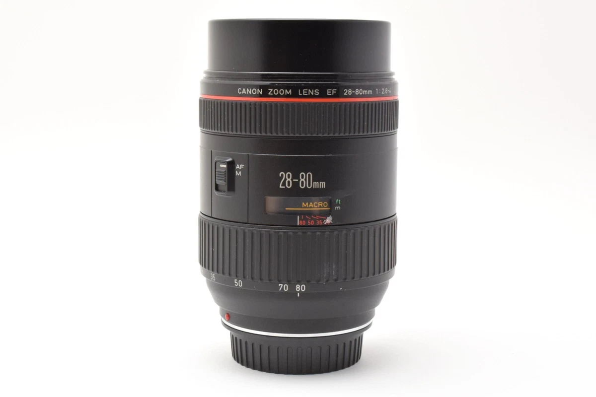 Canon EF Camera Lenses 28-80mm Focal f/2.8-4 Maximum Aperture for
