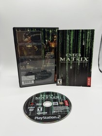 Enter The Matrix PS2 PlayStation 2 - Complete CIB Tested Black Label