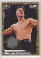 2022 Upper Deck AEW All Elite Wrestling Gold Mat Relics Sammy Guevara #13 0d4s