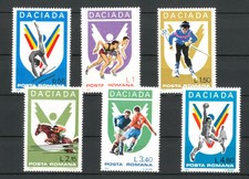 Stamps ROMANIA 1978, Daciada, Sports, MNH, 615