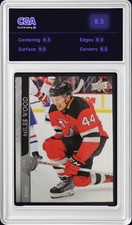 2020-21 Upper Deck #112 Miles Wood New Jersey Devils NHL - CGA 8.5 Digital Grade