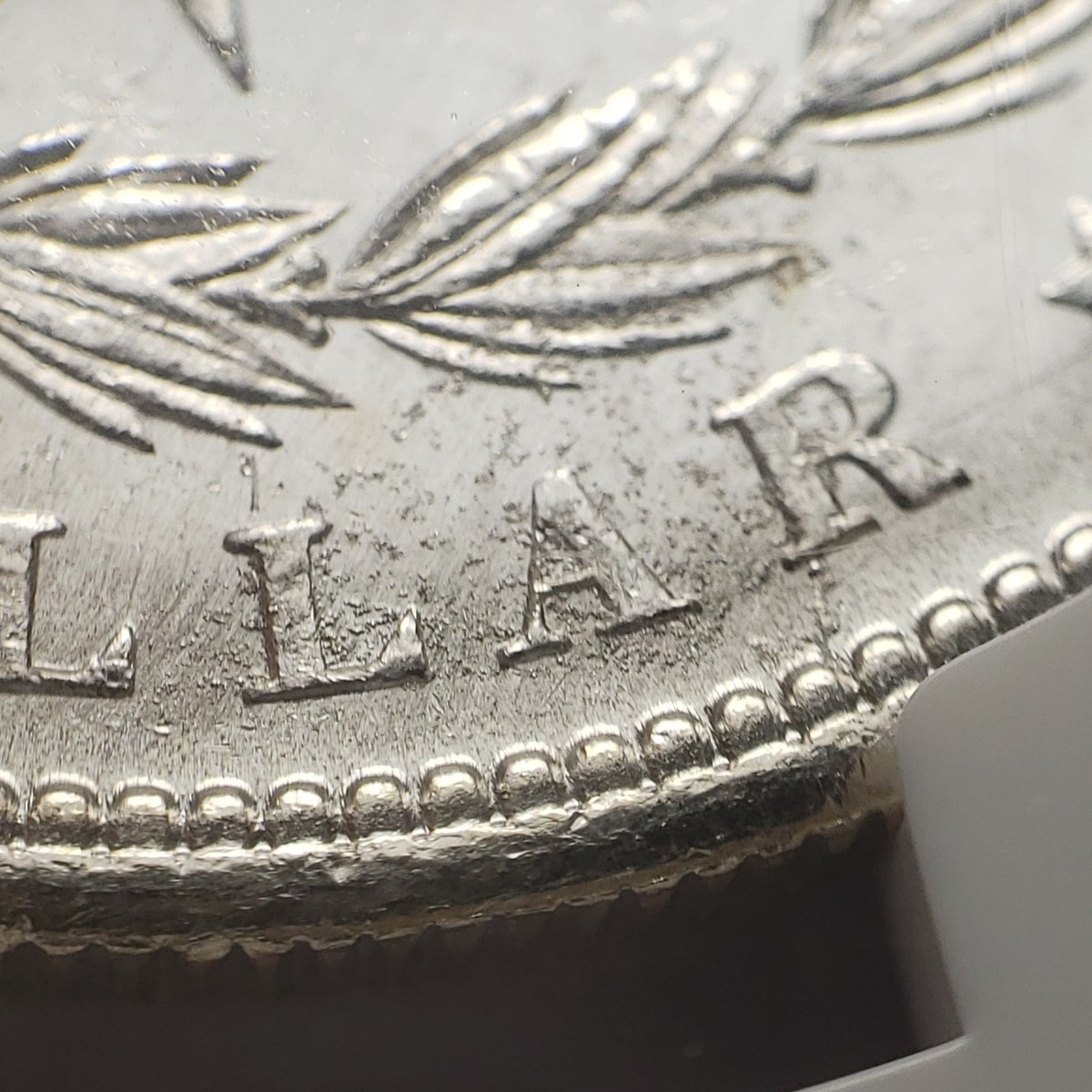 1880-S $1 Morgan Silver Dollar - VAM-55A Doubled 80 Die Chip - NGC