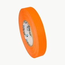 Pro Tapes Premium Fluorescent Gaffers Tape PRO-Gaff-Neon : 1 in. x 50 yds. Flu
