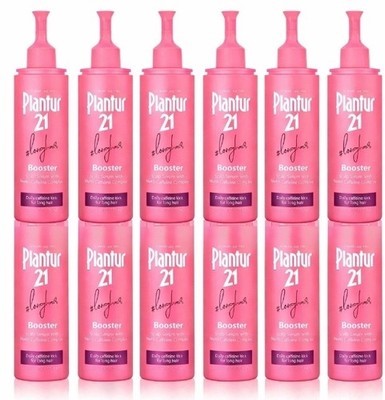 12x Plantur 21#Longhair Nutri-Caffeine Women'S Long Hair Booster Scalp Serum