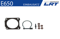 Lrt Montagesatz Katalysator FüR Peugeot 206 307 Citroen C4 I