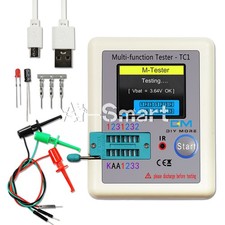 LCR-TC1 Transistor Tester TFT Diode Capacitance Meter for LCR ESR NPN MOSFET