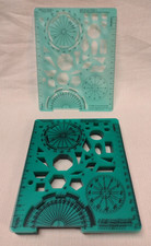 Lot of 28 Everyday Mathematics Geometry Plastic Templates