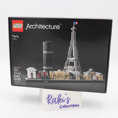 LEGO 21044 Architecture Skylines Paris Eiffel Tower Arc de Triomphe Retired NEW