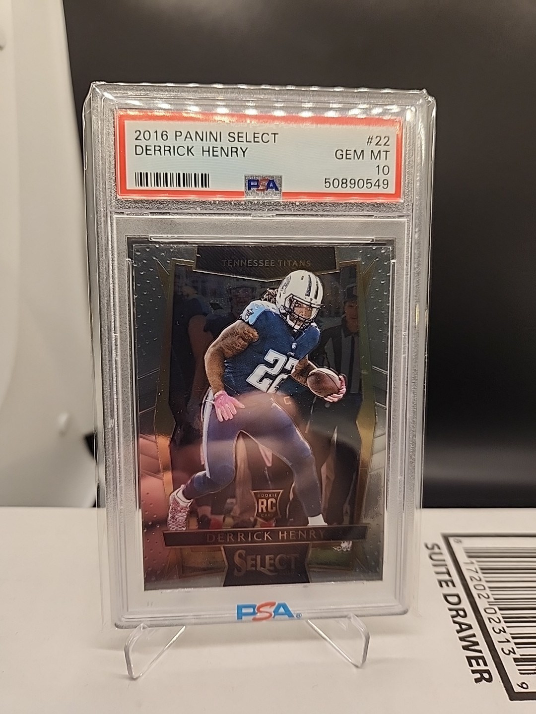 2016 Select Base Derrick Henry Rc #22 PSA 10 50890549