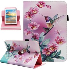 Universal 10 10.1 Inch Android Tablet Case, Dluggs PU Leather 360 02 Bird