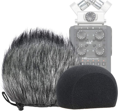 YOUSHARES H6 Windscreen Muff and Foam for Zoom H6 Portable Handy Recorder Indoor