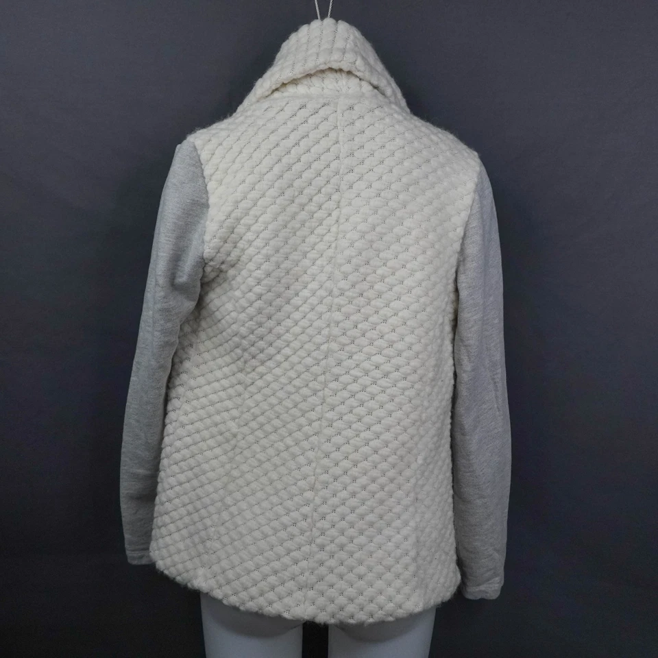 Cárdigan Chaqueta Suéter Dolan Mujer Mediano Pesado Lana Minimalista Silencioso Lujo Foto 4 de 4