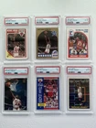 Michael Jordan PSA Graded Basketball Card Lot (6 Total Cards) Bulls Lot A