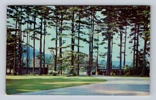 Lenox MA-Massachusetts, Berkshire Symphonic Festival, Vintage c1954 Postcard