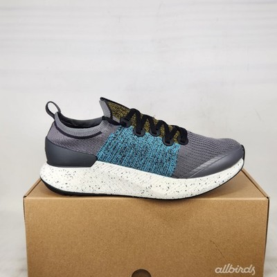 Size 8.5 - Allbirds Tree Glider - Stormy Grey / Blue / Blizzard - Mens