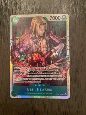Basil Hawkins - OP07-029 Reprint PRB-02 Premium Booster The Best Vol. 2 English