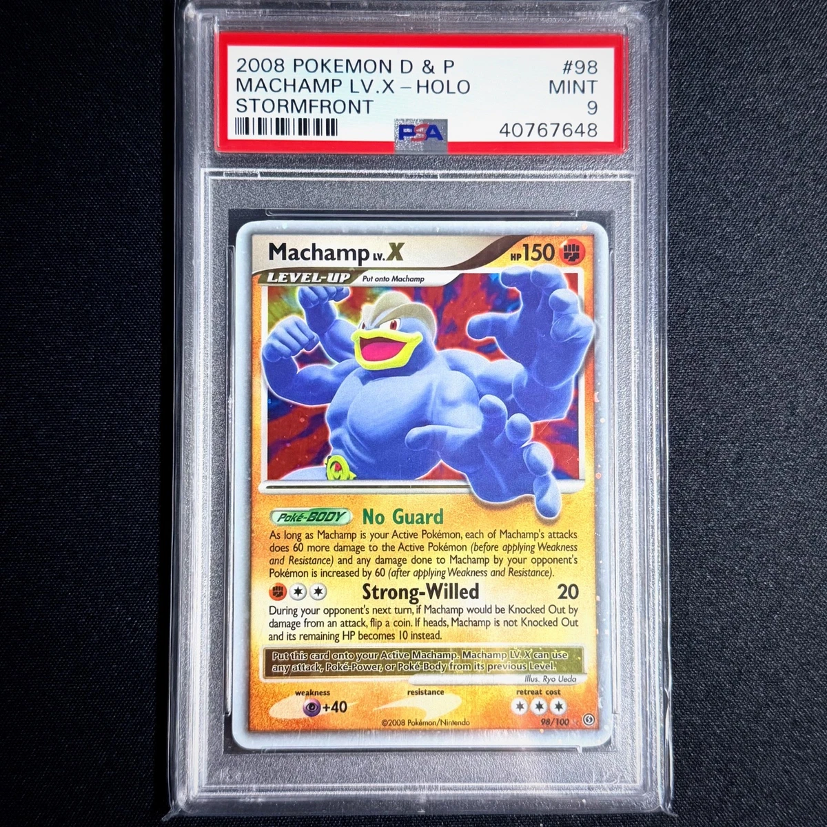 Machamp Pokémon TCG Stormfront Collectible Individual Card Games