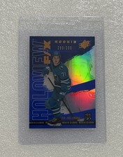 2024-25 SPx Holoview F/X Rookie Blue Macklin Celebrini #HV-48 #399/399 = 1/1 RC