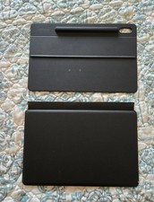 Samsung Tablet Book Cover Keyboard for Samsung Galaxy Tab S7 - Black 11 inches