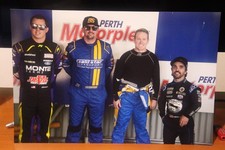 Brock Zearfoss/Rico Abreu/Brad Sweet/Corey Eliason Sprintcar 8x12 Photo 1