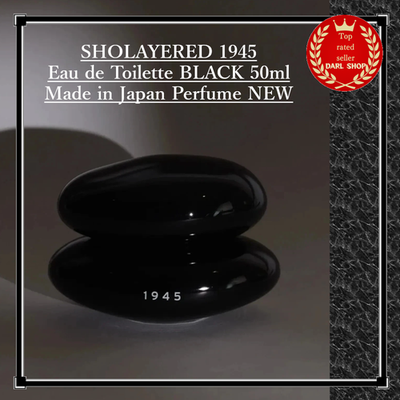 SHOLAYERED 1945 Eau de Toilette BLACK 50ml Made in Japan Perfume