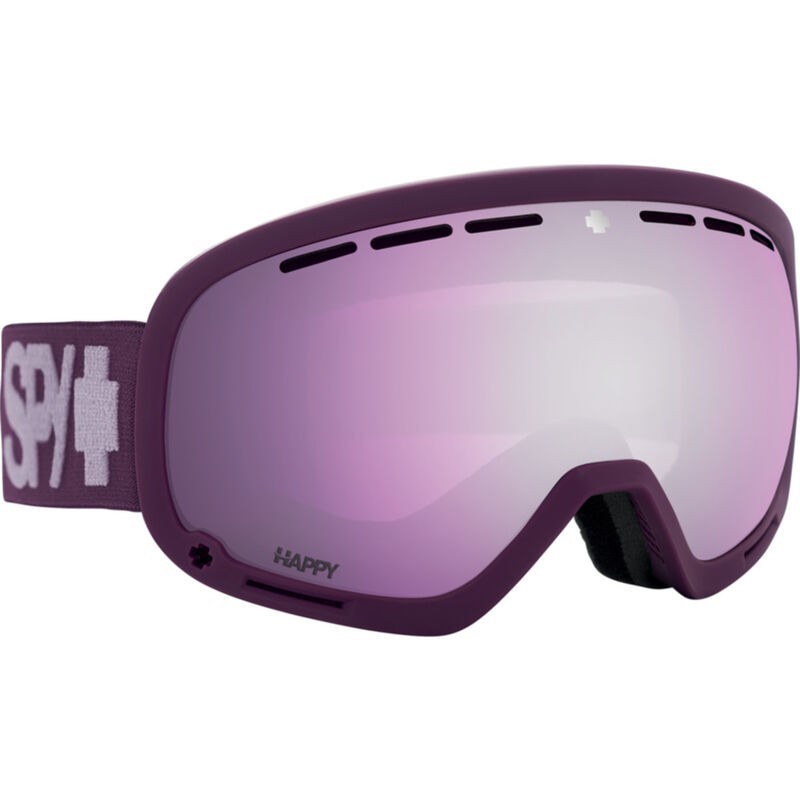 SPY OPTIC MARSHALL -MONOCHROME  MIXED LIGHT LENS - SNOW GOGGLES - PURPLE