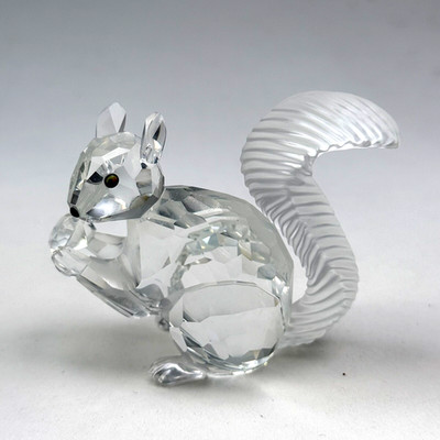 Swarovski Kristall Eichhörnchen SCS 7400 h6cm Neuwertig Verpackt