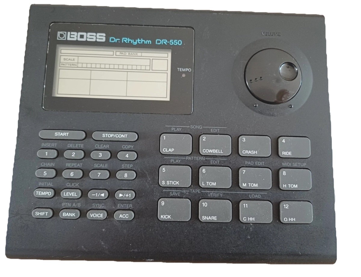 Boss DR-550 MKI Digital Rhythm Drum Machine | eBay