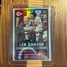 Len Dawson Cards, Rookie Card and Autographed Memorabilia Guide 13