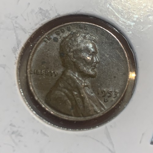 1953 D Lincoln Bronze Wheat Penny Average Circulated Condition - Picture 2 of 3