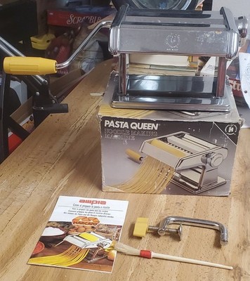 DELUXE ATLAS PASTA QUEEN NOODLE MAKING MACHINE MARCATO HIMARK ITALY MODEL 150MM