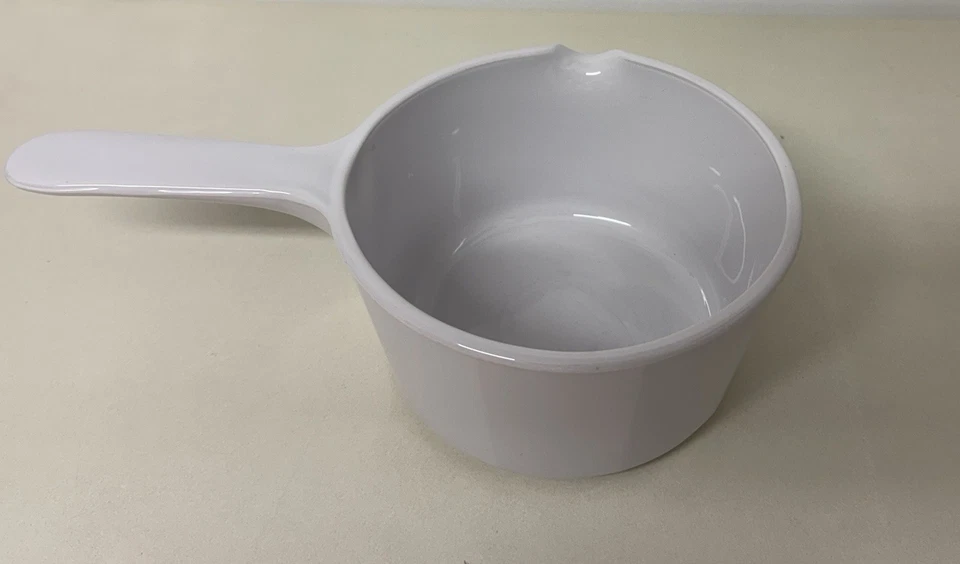 CorningWare Stieltopf, Topf mit Stiel, Kasserolle: weiß, 15cm / Pyroflam - Bild 2 von 4