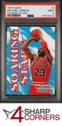 1997 FLEER SOARING STARS #9 MICHAEL JORDAN BULLS HOF PSA 9