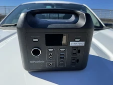 4Patriots Power Sidekick 300W Solar Generator + 40W Panel Backup Emergency Kit