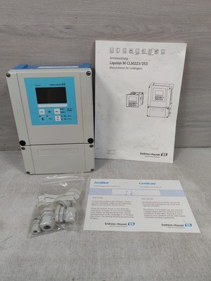 ENDRESS+HAUSER LIQUISYS-M CLM253-CD0010 CONDUCTIVITY METER 230VAC