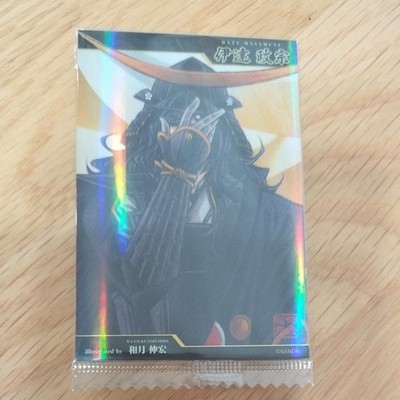 Sengoku Rank Card Date Masamune Bandai MultiColor Wafer Trading Card Single