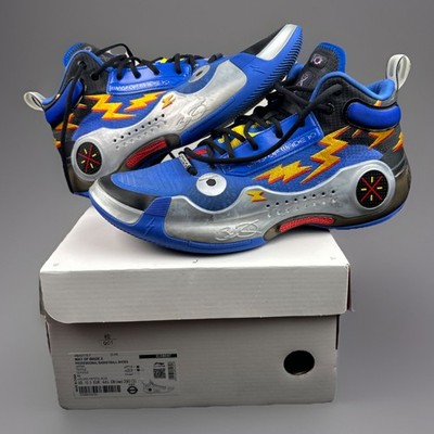 Li-Ning Way of Wade Wow 10 Low Element Blue Flame Sneakers Size 10.5