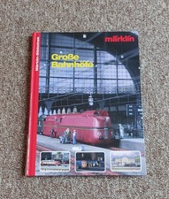 Märklin Bibliothek Buch Große Bahnhöfe für die H0 Märklin Modelleisenbahn