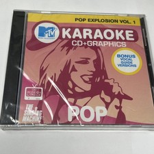 MTV Karaoke Pop Explosion Vol 1 CDG CD Graphics The Singing Machine G7105 NEW