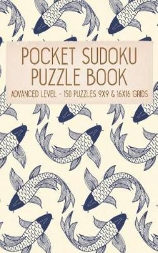 Sixstore Pocket Floral Sudoku Challenge Books - 110 Puzzles per Book