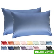 Cotton Pillowcase Set 600 Thread Count Soft Hypoallergenic Breathable Easy Care