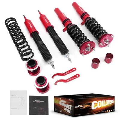 MAXPEEDINGRODS Kit Assetto a Ghiera Ammortizzatori for BMW E90 E91 Berlina Touring 2004-2012