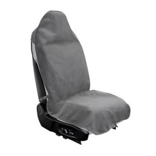 Car Towel Seat Cover, Waterproof Sweating Towel Non-Slip Front Seat Gray